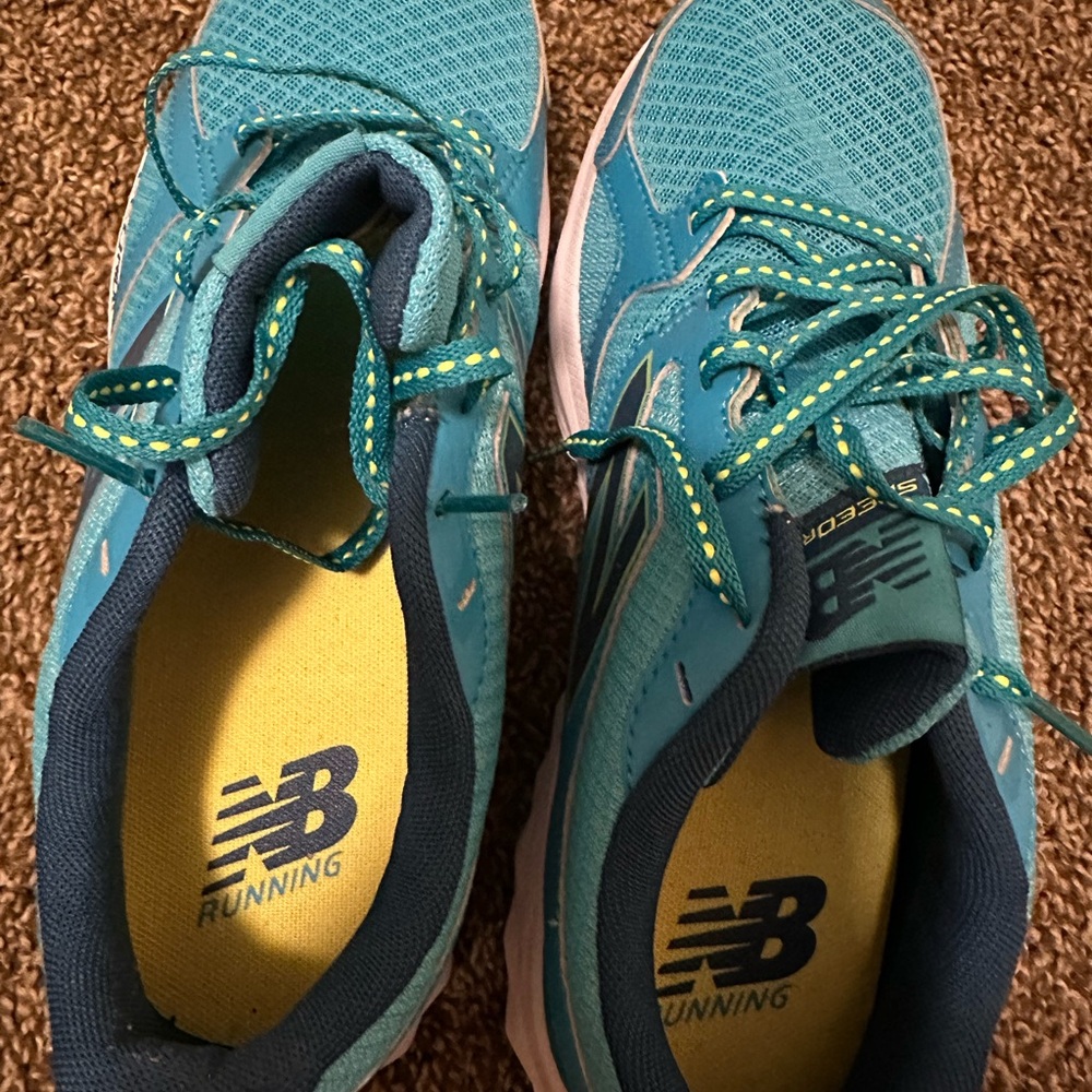 New Balance Turquoise Athletic Shoes